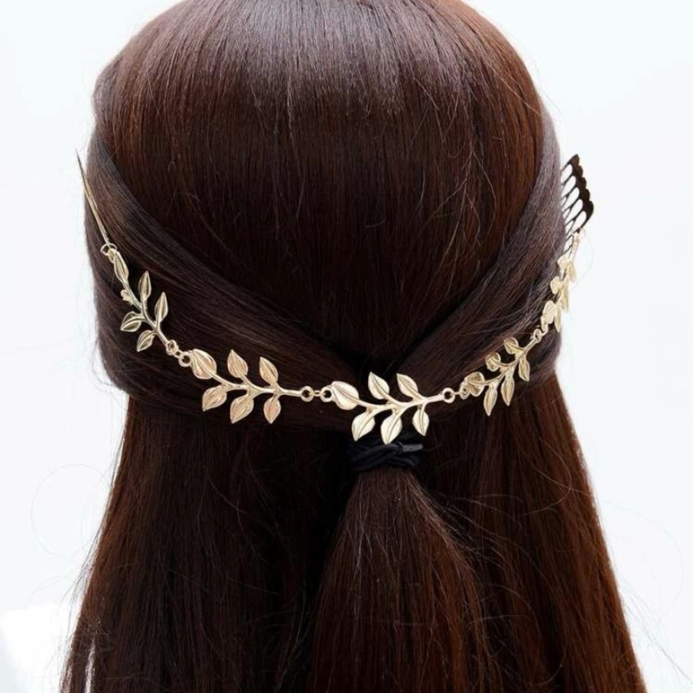 Last! BEST‎ SELLER! Metal leaf hair accessories